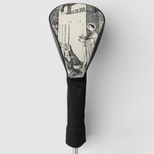 Heiliger Stephanus der Protomärtyrer, feine Kunst- Golf Headcover