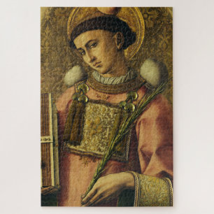 Heiliger Stephanus der Protomärtyrer feine Kunst-I Puzzle