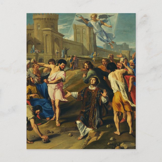 Heiliger Stephanus der Protomärtyrer Kunst Ikonogr (Vorderseite)