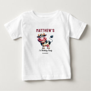 Heiliger Strohsack! 1. Geburtstag Erstes Tier Ge Baby T-shirt