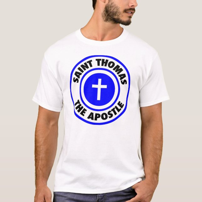 Heiliger Thomas der Apostel T-Shirt (Vorderseite)