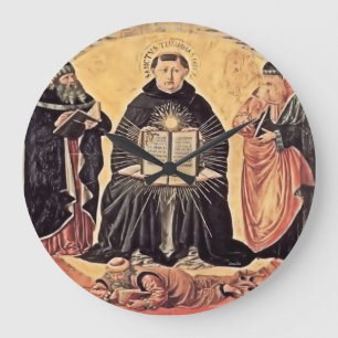 Heiliger Thomas von Aquin Große Wanduhr