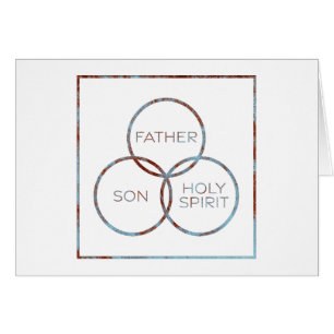 Heiliger Trinity Vater Sohn Heiliger Geist