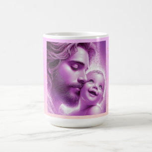 Heiliger Vater und Kind Kaffeetasse