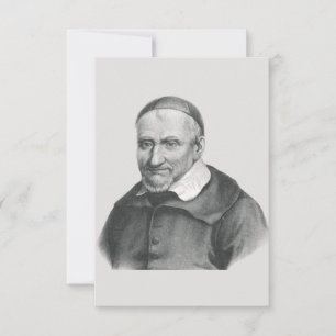 Heiliger Vinzenz von Paul Apostel der Nächstenlieb Dankeskarte