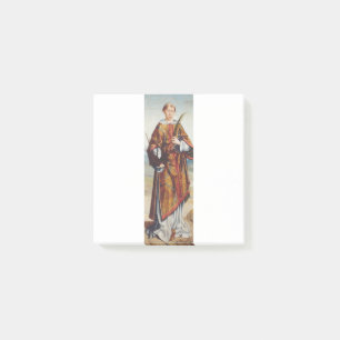 Heiliger Vinzenz von Saragossa Märtyrer Fine Art Post-it Klebezettel