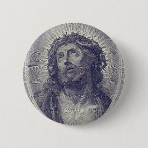 Heiliges Antlitz Jesu Button
