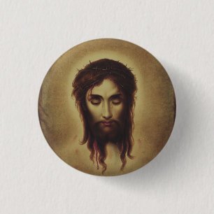 Heiliges Antlitz Jesu Christi Button