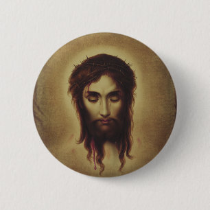 Heiliges Antlitz Jesu Christi Button