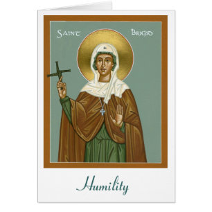 Heiliges brigid von Irland - Greeeting Karte