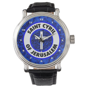 Heiliges Cyril von Jerusalem Armbanduhr