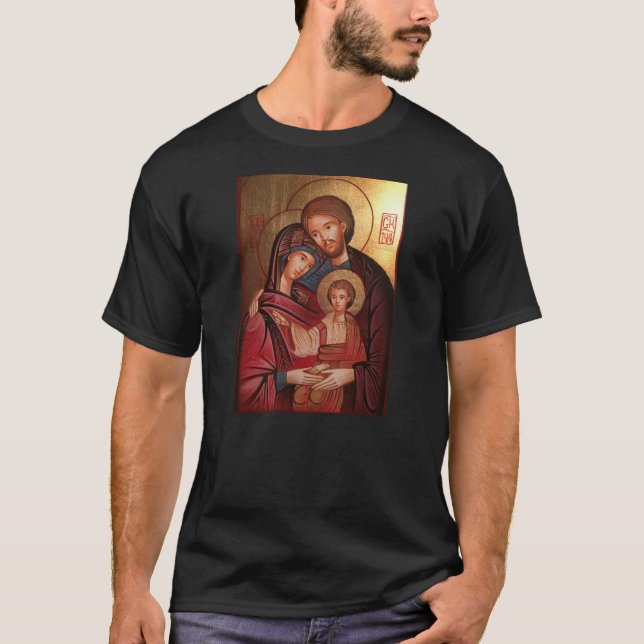 Heiliges Familien-Shirt für sie T-Shirt (Vorderseite)