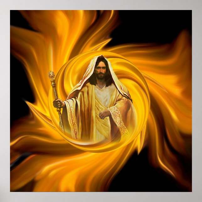 Heiliges Feuer Poster (Vorne)