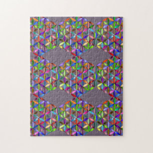 Heiliges Geometrie-Puzzlespiel 11" x 14" (252 Puzzle