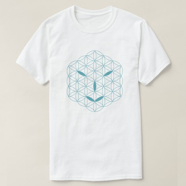 Heiliges Gesicht - Arcturian 02, Sea Green-Tr. T-Shirt (Design vorne)