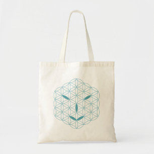 Heiliges Gesicht - Arcturian 02, Sea Green-Tr. Tragetasche