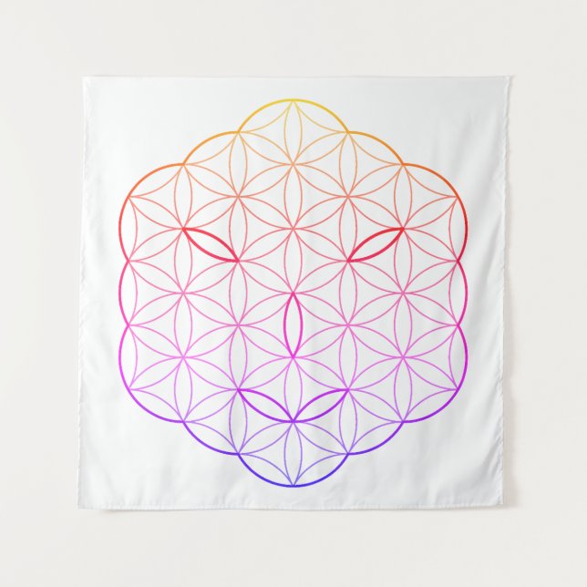 Heiliges Gesicht - Arcturian, Cl-Tr. Wandteppich (Vorderseite)