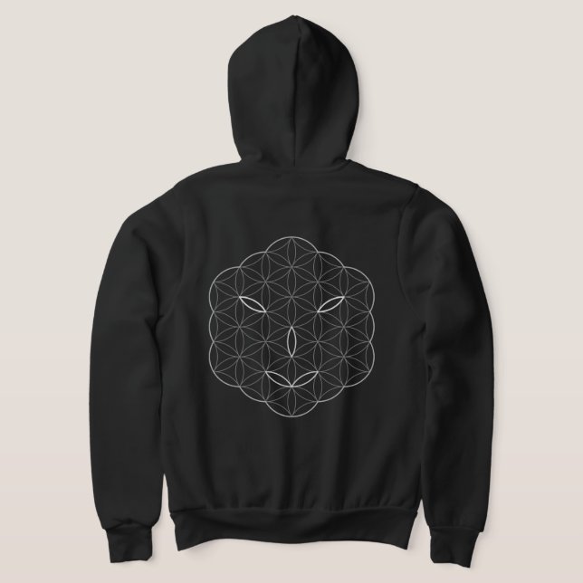 Heiliges Gesicht - Arcturian, Wh/Tr. Hoodie (AblageHinten)