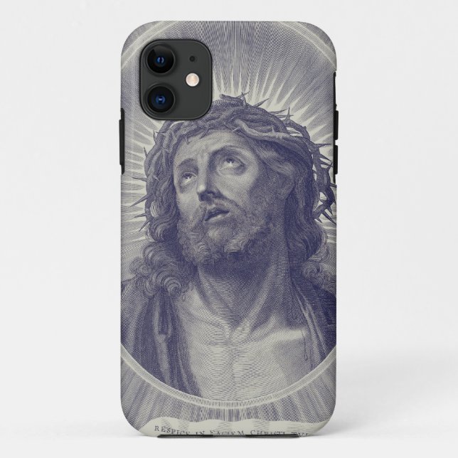 Heiliges Gesicht Jesu Case-Mate iPhone Hülle (Rückseite)