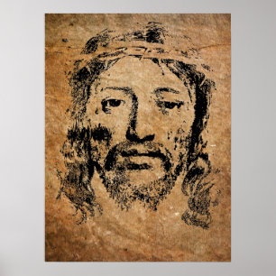 Heiliges Gesicht Jesu Christi Poster