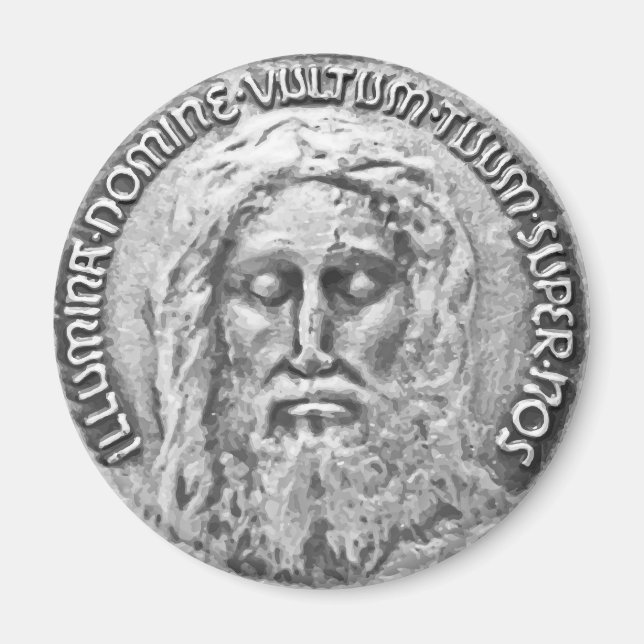 Heiliges Gesicht Jesu Magnets Magnet (Vorne)