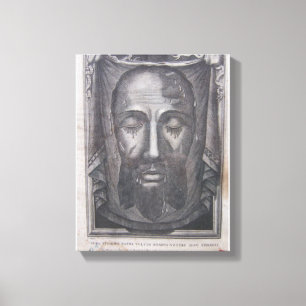 Heiliges Gesicht von Jesus Leinwanddruck