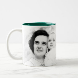 Heiliges Gianna Beretta Molla Zweifarbige Tasse