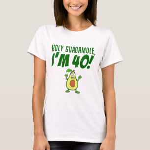 Heiliges Guacamole bin ich die 40 Cartoon-Avocado T-Shirt