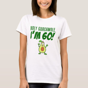 Heiliges Guacamole bin ich die 60 Cartoon-Avocado T-Shirt