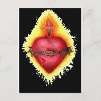 Heiliges Herz 2 Postkarte