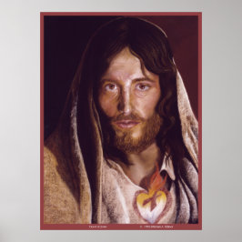 Heiliges Herz Jesu - Bild "Herz Jesu" Poster