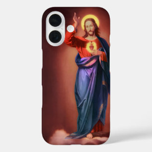 Heiliges Herz Jesu Christi iPhone 16 Hülle