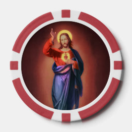 Heiliges Herz Jesu Christi Pokerchips
