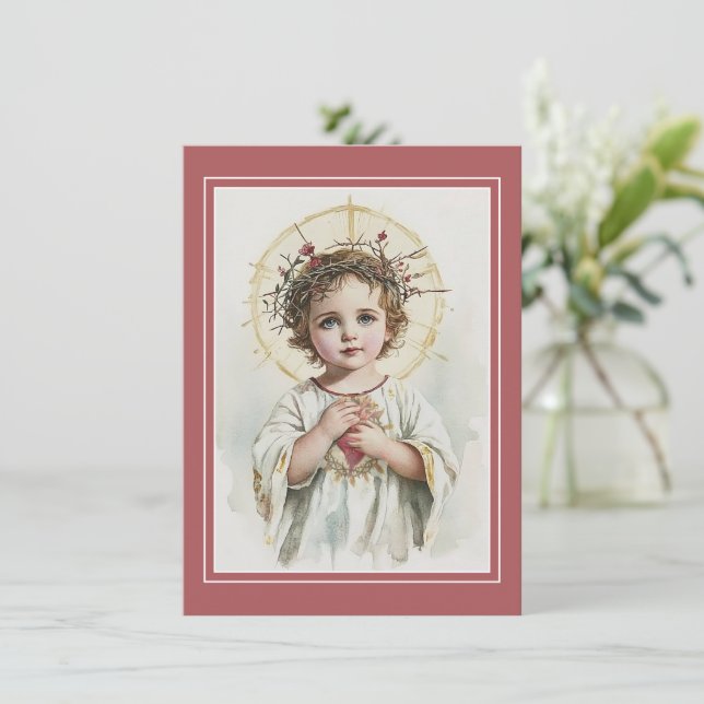 Heiliges Herz Jesu, katholische, göttliche Barmher (Stehend Vorderseite)