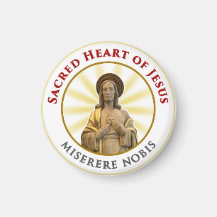 Heiliges Herz Jesu Miserere Nobis Magnet