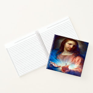 Heiliges Herz Jesu mit Schändchengebet Notizbuch