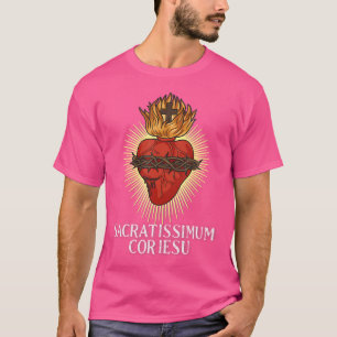 Heiliges Herz Jesu Traditionell katholisch T-Shirt