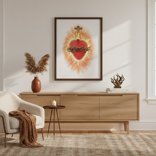 Heiliges Herz Jesus Poster