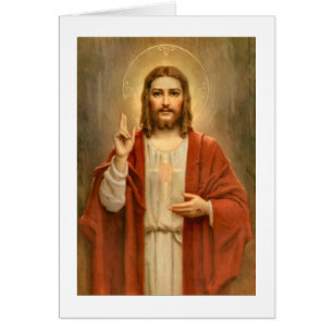 Heiliges Herz mit Halo