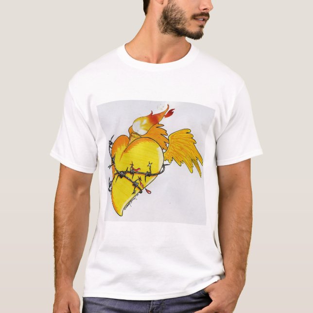 Heiliges Herz T-Shirt (Vorderseite)