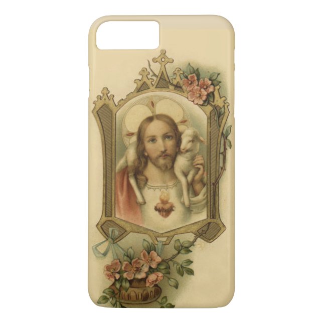 Heiliges Herz traditionellen Katholischen Jesuss Case-Mate iPhone Hülle (Rückseite)