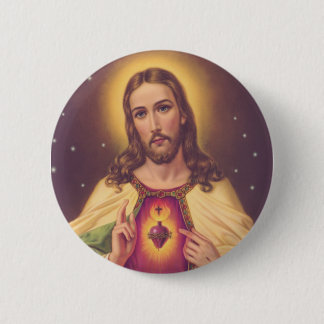 Heiliges Herz von Jesus Button
