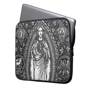 Heiliges Herz von Jesus: Generische Laptop-Hülse Laptopschutzhülle