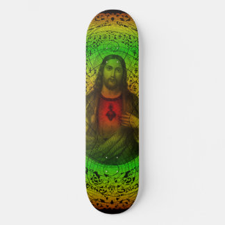 Heiliges Herz von Jesus Rastafari Skateboard