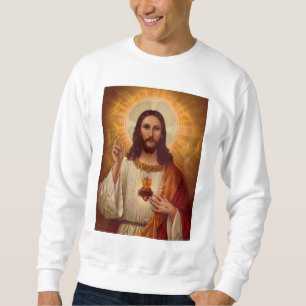 Heiliges Herz von Jesus Sweatshirt