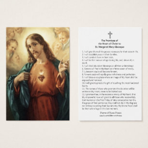 Heiliges Herz von Jesus verspricht St Margaret