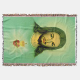 Heiliges Herz von Jesus werfen Blanket Decke