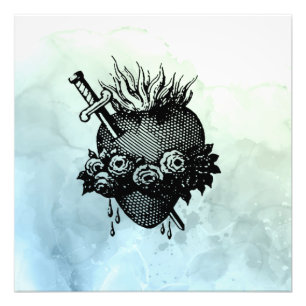 Heiliges Herz von Maria Fotodruck