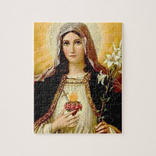 HEILIGES HERZ VON MARY 10 KUNDENGERECHTE PRODUKTE PUZZLE