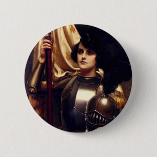Heiliges Jeanne d'Arc Button